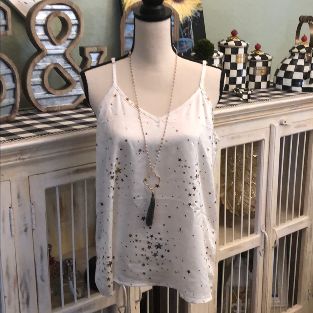 Silk like tank top